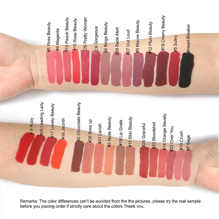 OEM Custom Velvet Matte Lip Gloss Private Label Lip Gloss Wholesale Lip Gloss Filler
