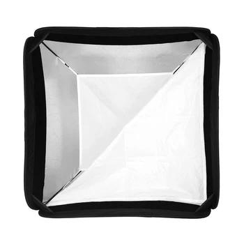 Inlighttech Godox 80 X 80cm Folding Portable Bowens Mount Softbox + Honeycomb Grid Studio Strobe Flash Reflective Softbox Diffus detail image