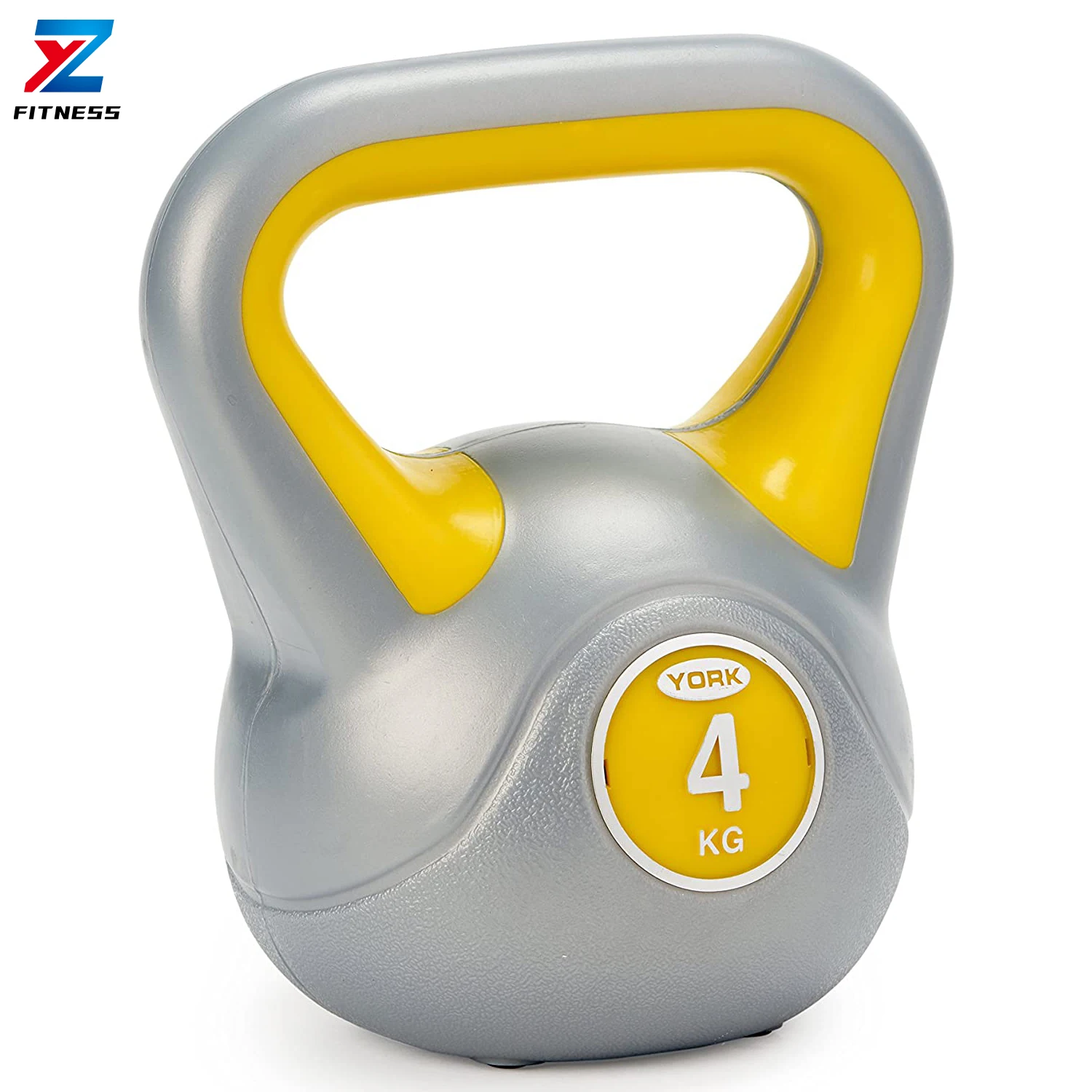 zy健身防滑握把定制标志壶铃16千克