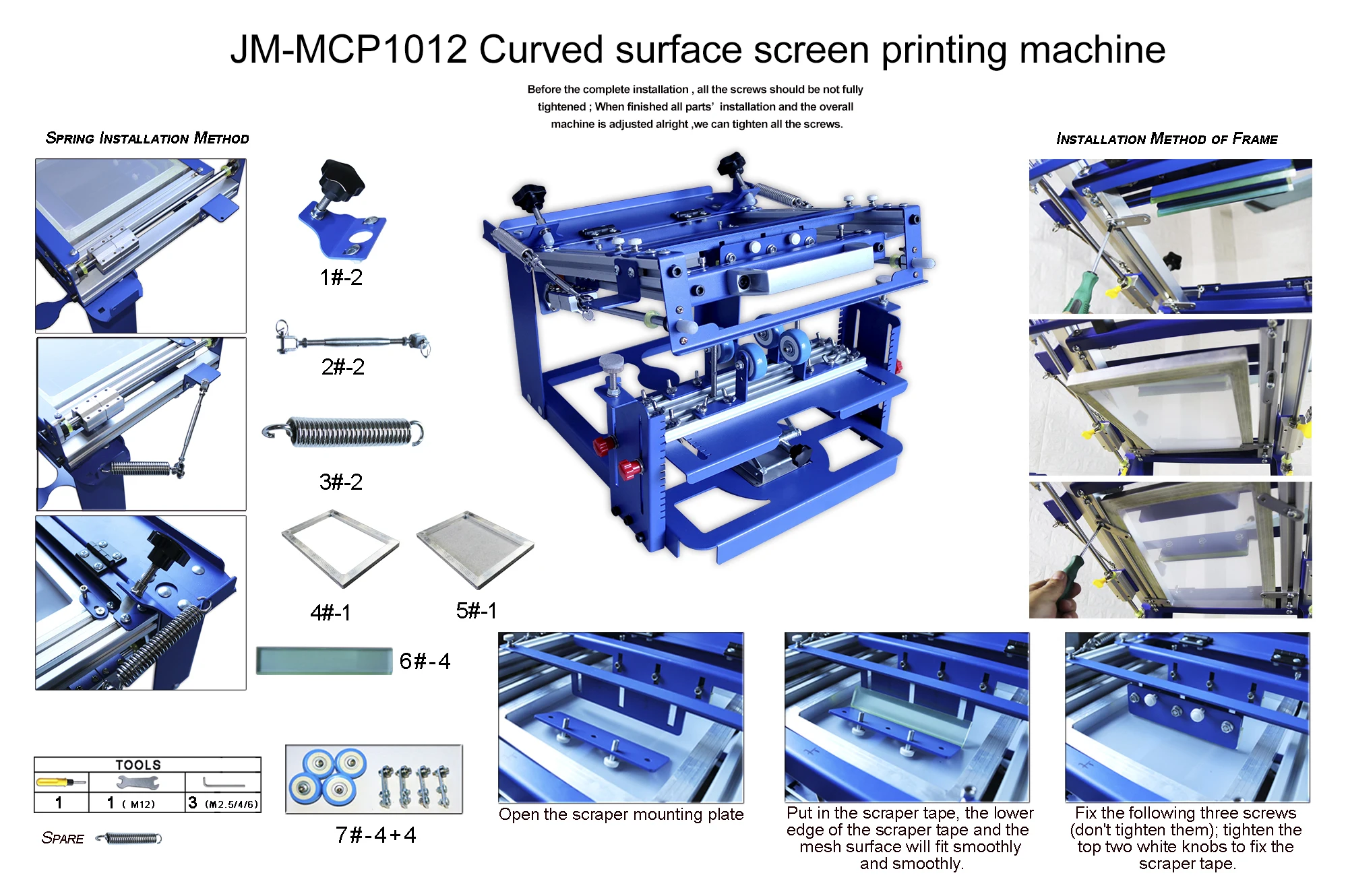 Manual Silk Carousel Serigraphy Screen Printing Equipment Machine Bottle manufacture