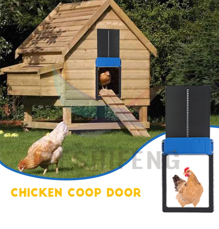 Automatic Chicken Coop Door Sensing Chicken Coop Timer Control Coop