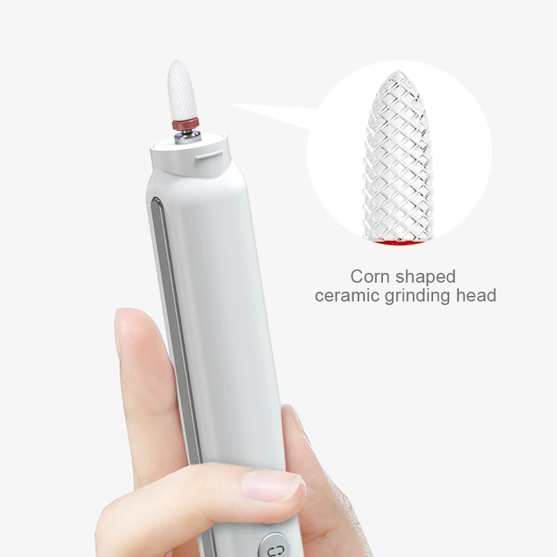 Portable Nail Drill Machine Kit Rechargeable M2 Electric Nail Instrument 15000RPM for Manicure Pedicure Polishing Exfoliante