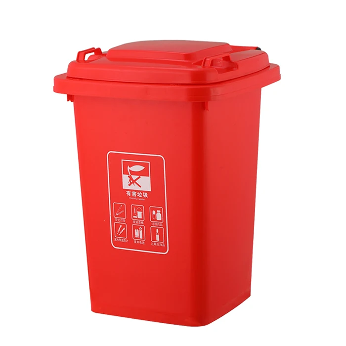Modern Sorting 30L Garbage Classification Poubelle Bin Luxury Rubbish Recycle Trash Cans Food Medical Waste Bin