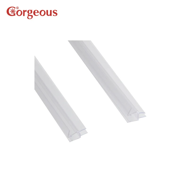 Pvc Waterproof Rubber Sliding Plastic Glass Seal Strip Sealing