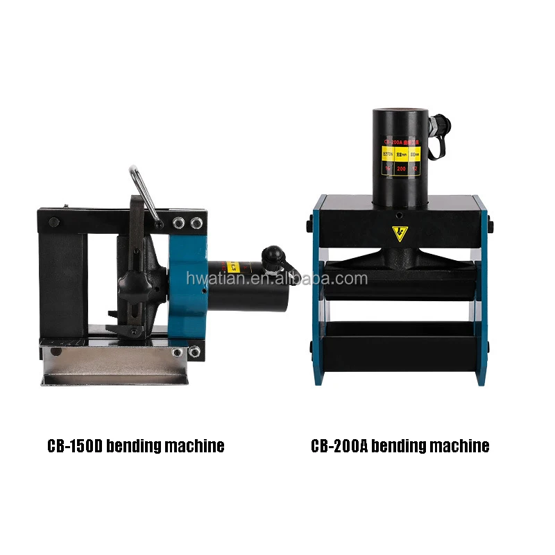 CB-150D CB-200A hydraulic bending machine for bend copper plate aluminum plate with cutting head