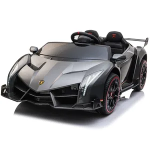 Ride-On Cars Oversized Licensed Power Wheel 24V 2 Seats Ride on Cars Toy Kids Electric Kid Car With Remote Control