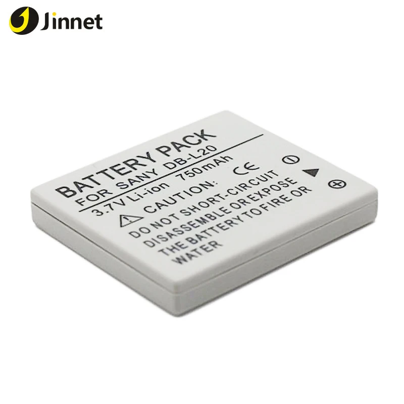Vhbw Batteria Di Ricambio Per Fotocamere Sanyo Xacti – 550mAh, 3,6V, Sostituisce DB-L20, DB-L20A