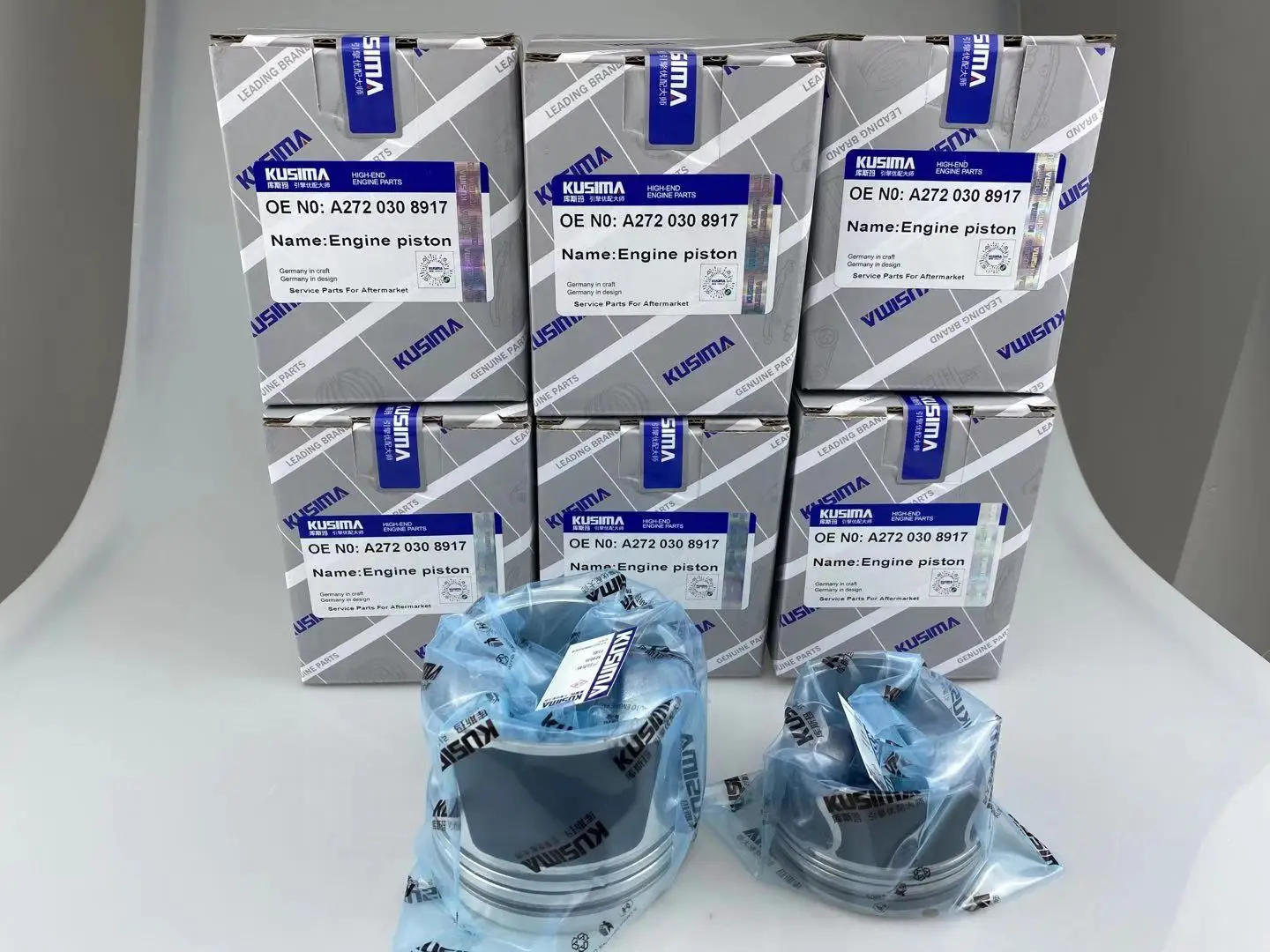 High Precision Race Cars Engine Parts Cylinder Piston Factory For Audi