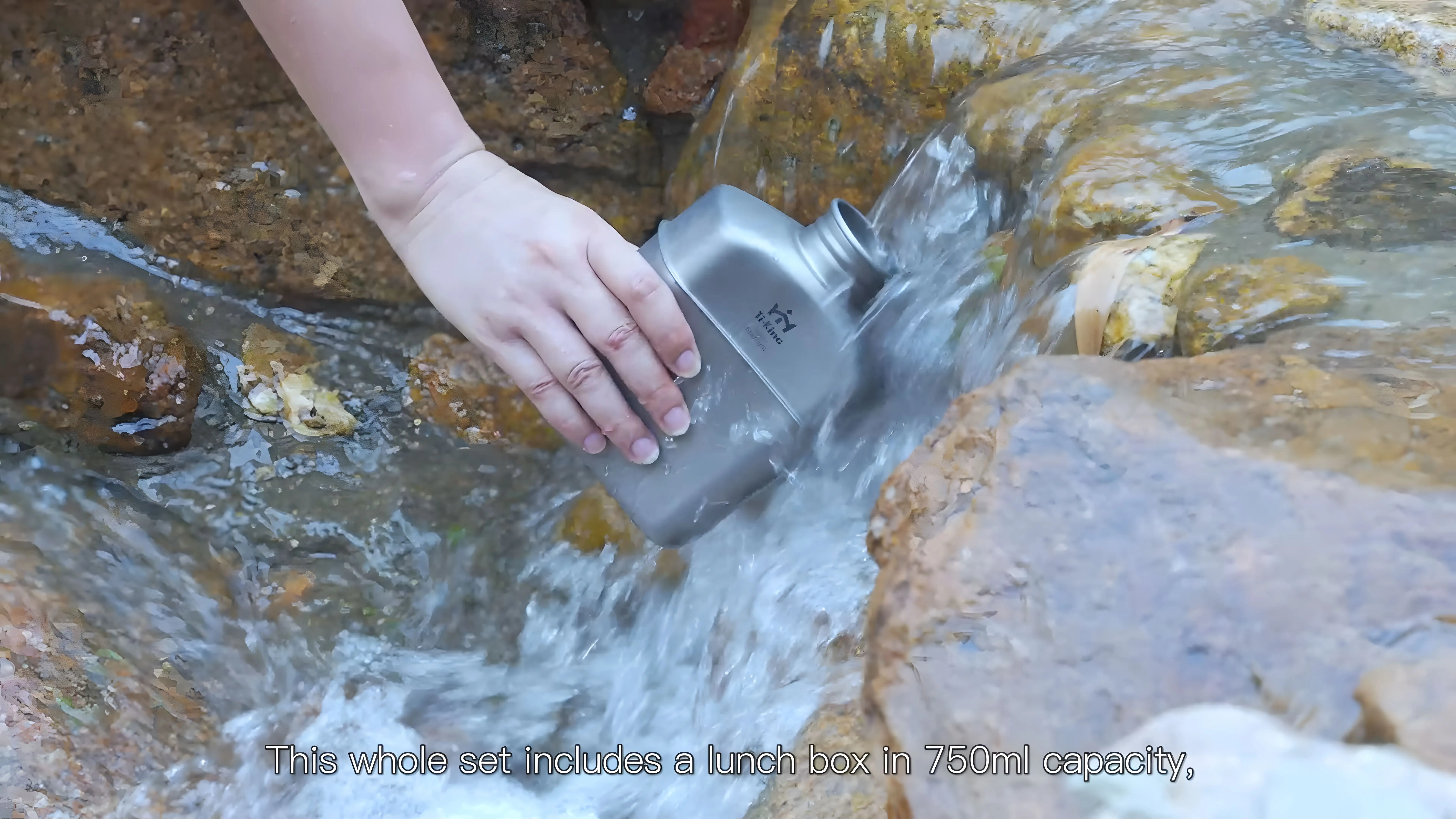 1000ml Titanium Camping Canteen Drinking Water Bottle Buy Titanium