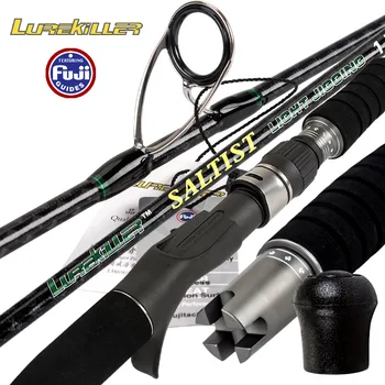 Lurekiller Nearshore Sea Rod Lightweight Iron Plate Straight Gun Handle Boat Rod Guide Ring K Bracket Jigging 1.75 Meters 80-200 – Metal Jig – view 2
