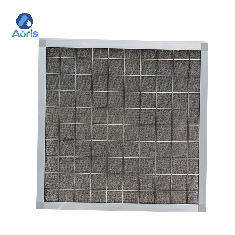 Aluminium Wire Mesh Pre-filter Washable Air Filter Mini Metal Frame Air Filter for Air Conditioning Panel Filter