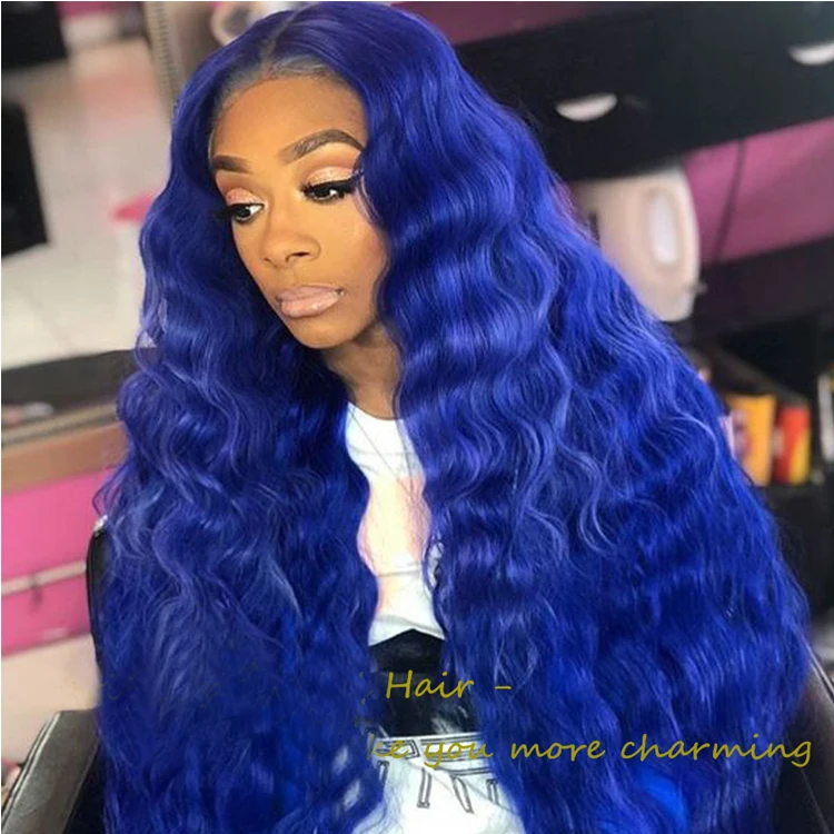Material Girl Navy Blue Hair