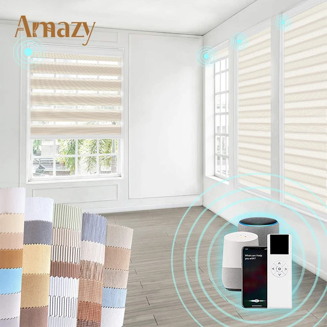 Electric Roller Blind Motor Curtain Motor Smart Curtain Zebra Blinds Motorized