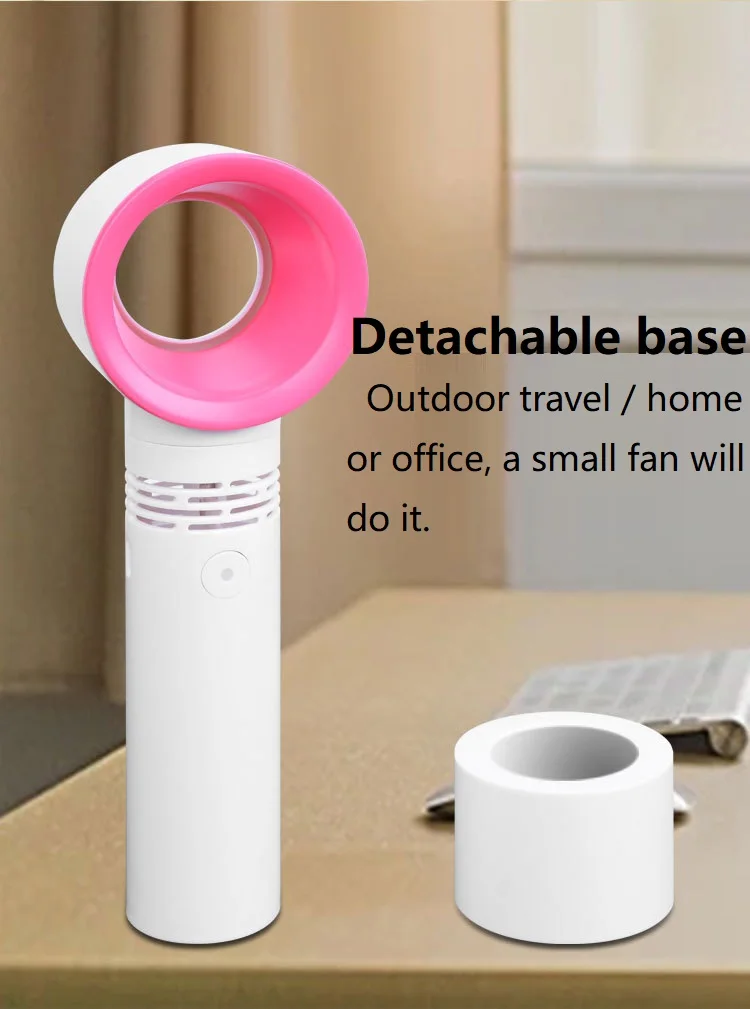 Rechargeable Bladeless Electric Portable 5v Folding Desk Mini Usb Ari ...