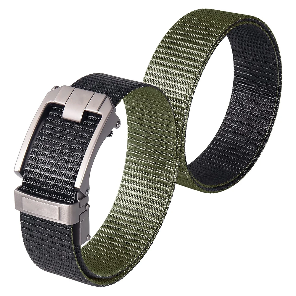 Adjustable Fashionable Reversible Multifunctional Ratchet Belt Wholesale Nylon Web Tactical Work Belt