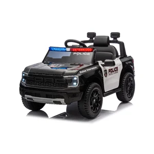 Wholesale Licensed Kids Cars Electric Ride on 12v Police With 2 Seater