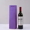 Violet (carton violet) ; bouteille unique 35x9,5x9cm