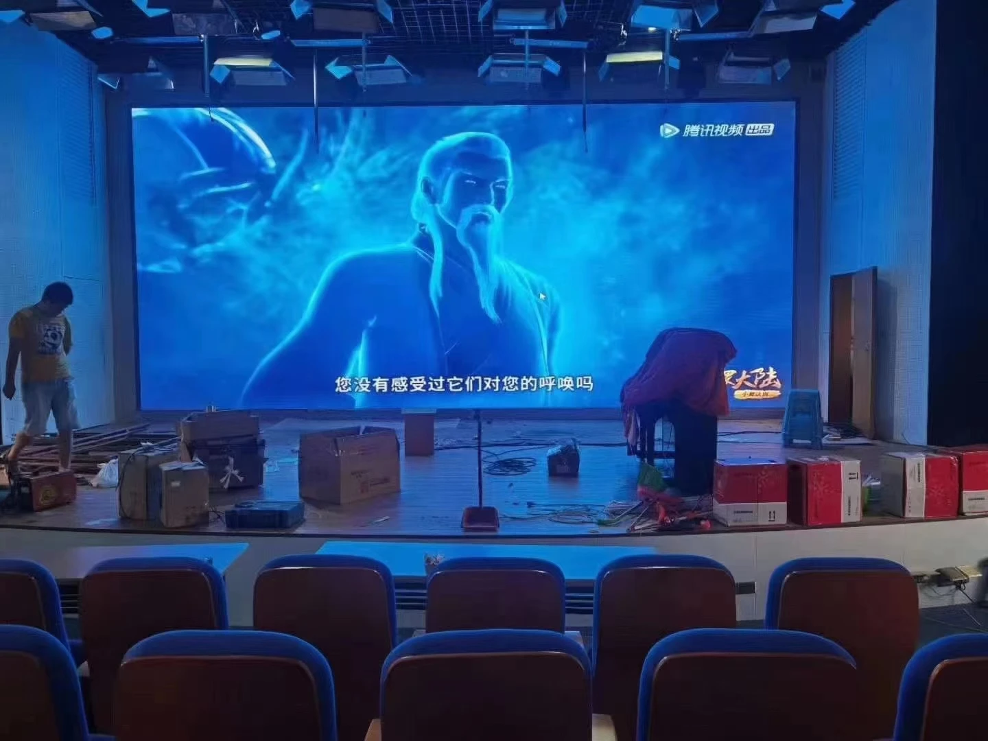 Novastar Linsn Control Indoor Full Color LED Display For Advertising Rental