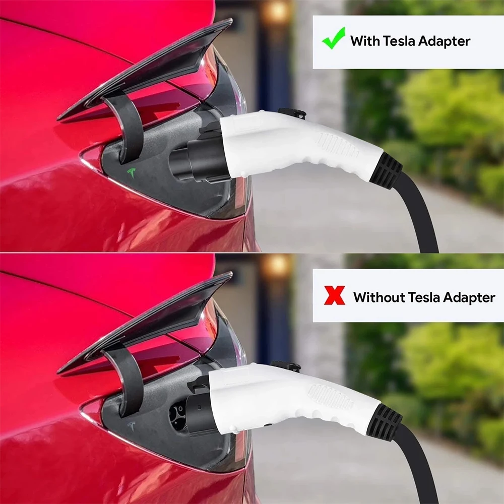 Portable Adapter Ev Charger Electric Vehicle Car Ev Charger Sae J1772