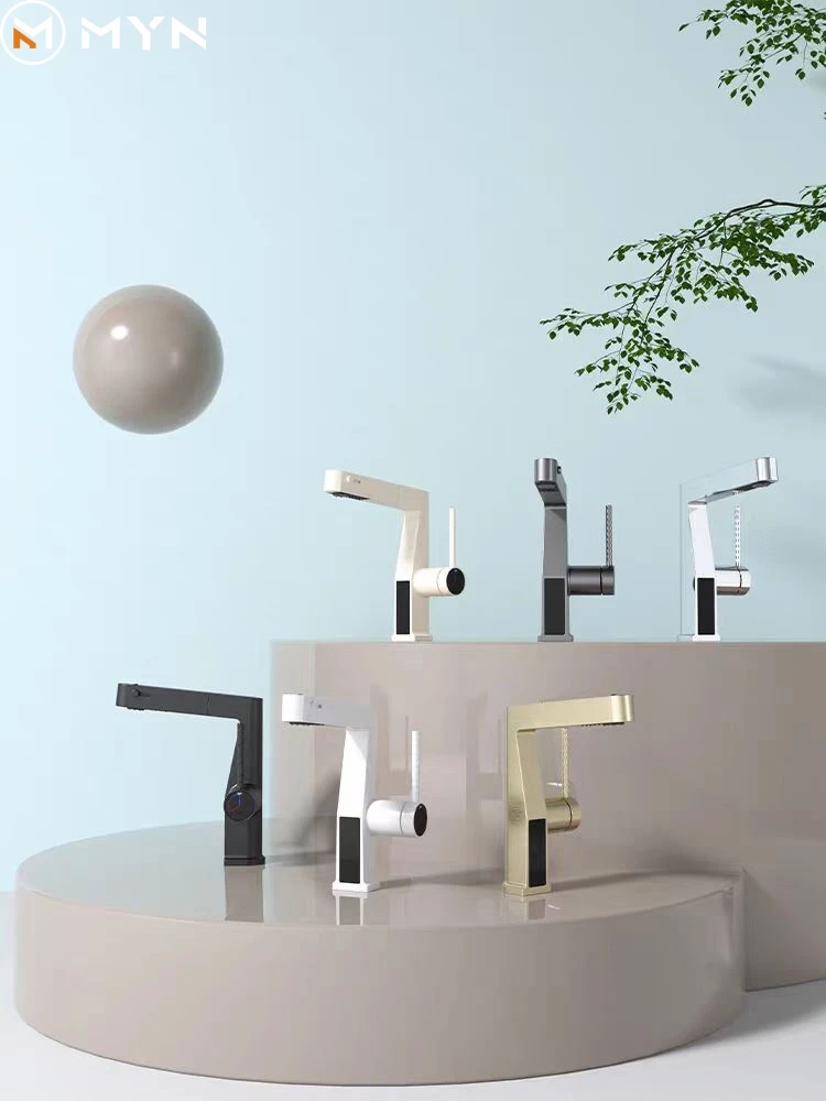 Sanitary Ware High End Temperature Display Screen Wc Lavabo Smart Tap ...