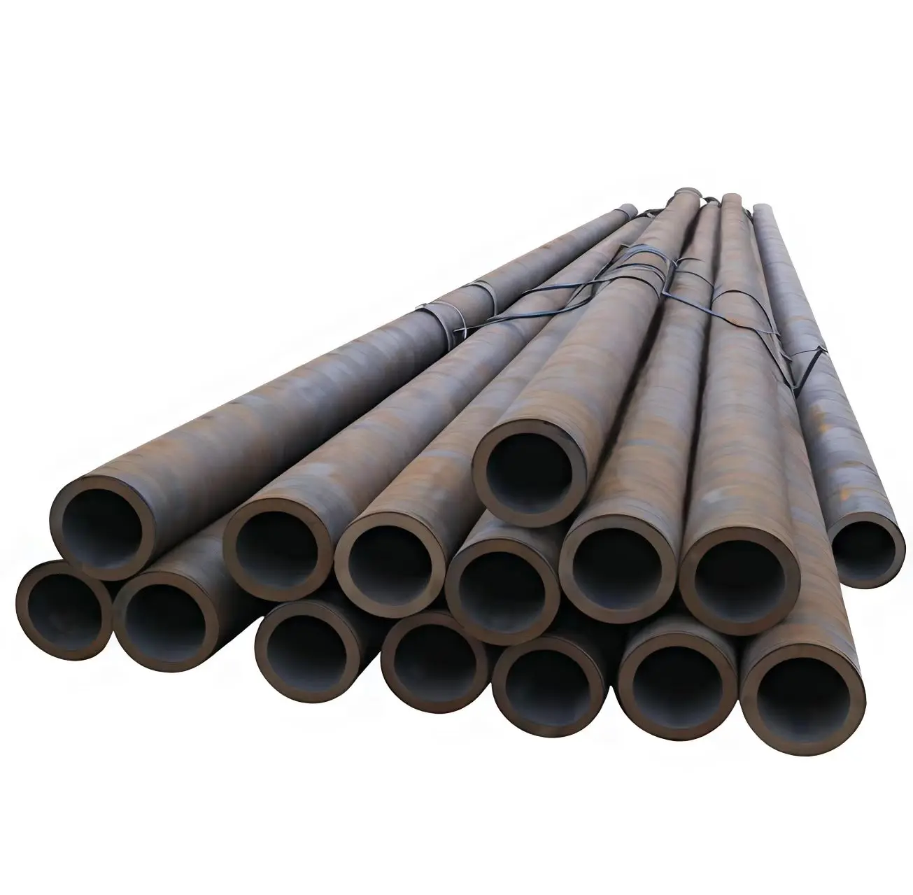 Труба из углеродистой стали железная круглая труба трубы для строительства ASTMA106 ASTMA29 ASTMGr50