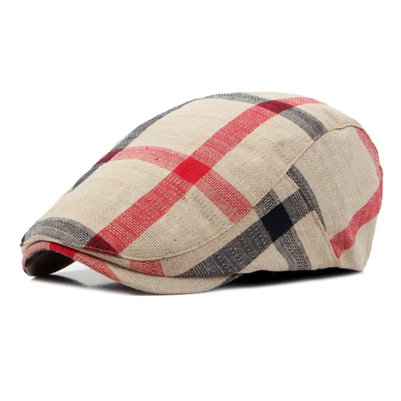 Wholesale Classic Style Fashion Autumn Linen Checked Cotton Cheap Checked  Breathable Summer Ivy Cap - Buy Ivy Cap,Cheap Checked Breathable Summer  Spring Autumn Men Ivy Cap Cotton And Linen Ivy Cap Hat,Wholesale