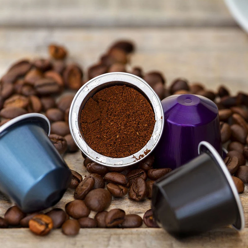 Popular Choice Automatic Nespresso Compatible K Cups Coffee Cupsules Filling and Sealing Machine