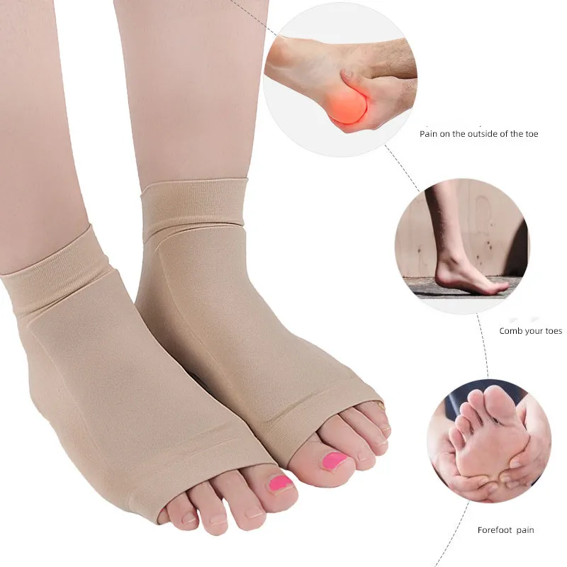 Achilles Heel Sleeve Achilles Tendon Heel Protector Compression Padded ...