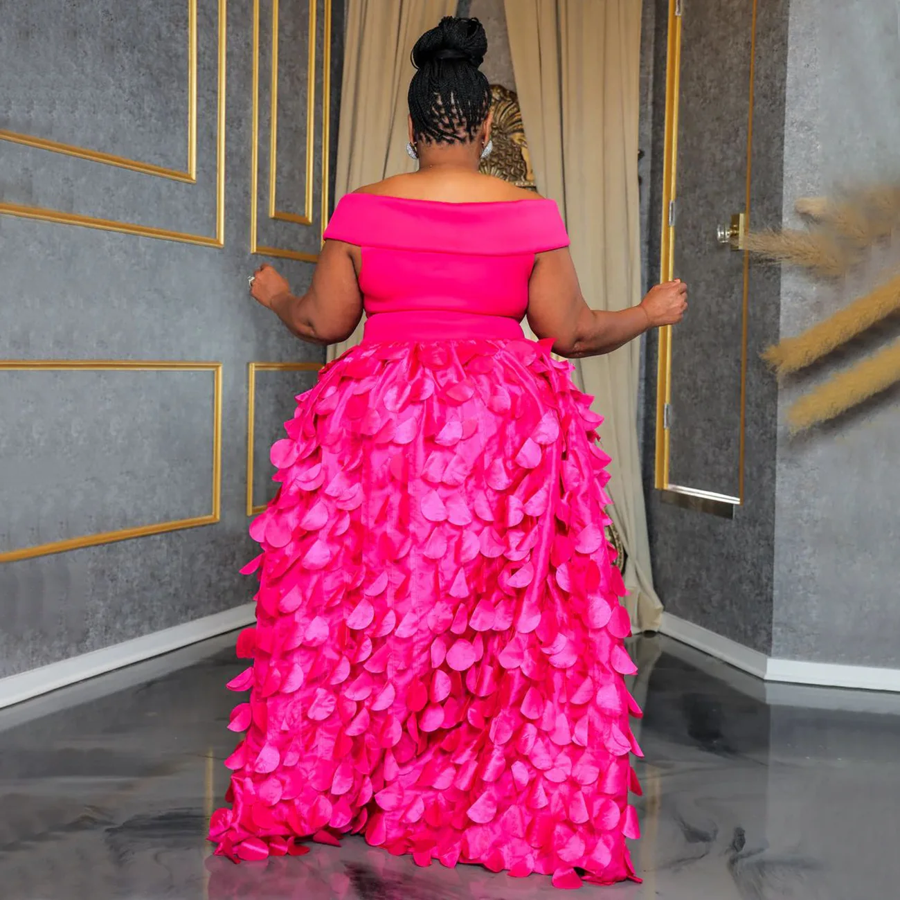 high waisted plus size evening dresses Plus Size Tulle Evening Dress