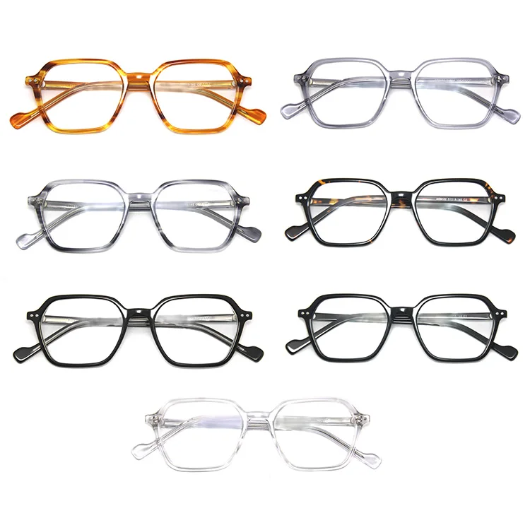 Shop Customizable French Eyeglasses Frames Acetate Plastic