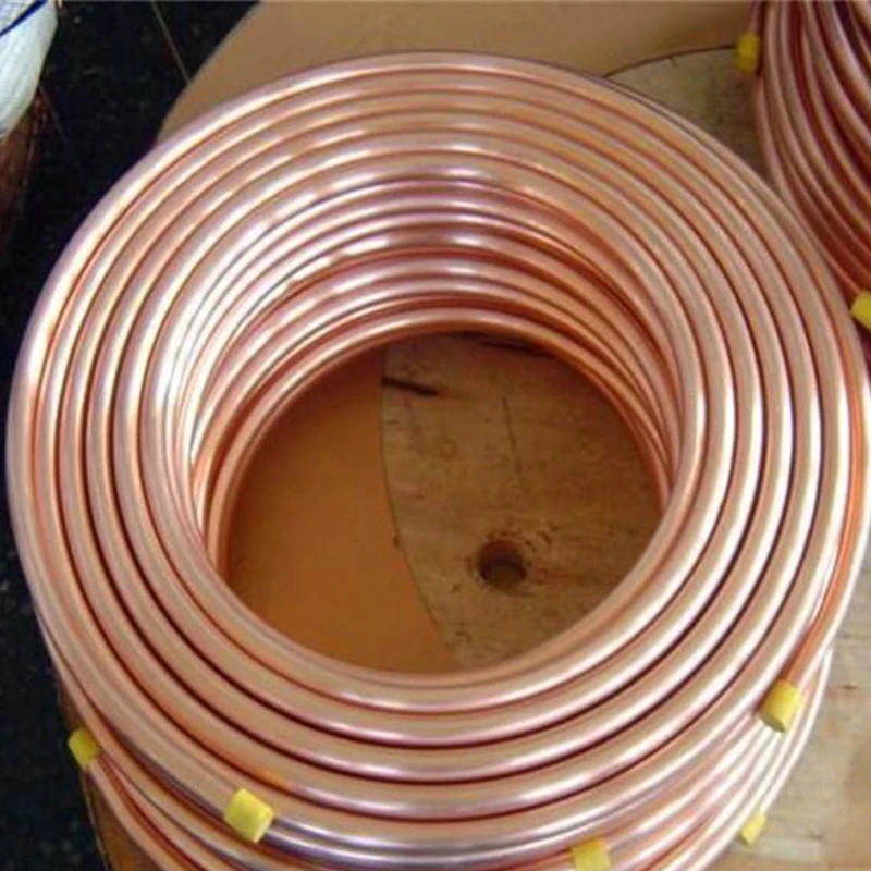 3/8 1/4 Custom Size Pair Sale Refrigeration Copper Water Coil Pipe