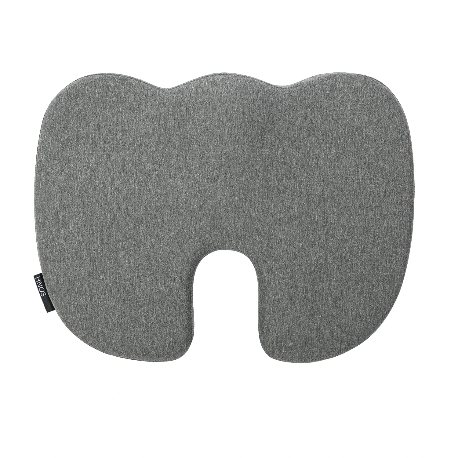 ComfiLife Coccyx Orthopedic Memory Foam Office Chair and Car Seat Cushion  (Gray)