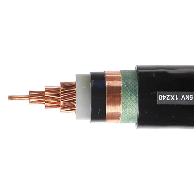 35KV chống cháy cáp dây lõi đơn 3 lõi HV cáp điện xlpe cách điện cáp điện H07V-R / H07V-U u1000 ro2v r2v