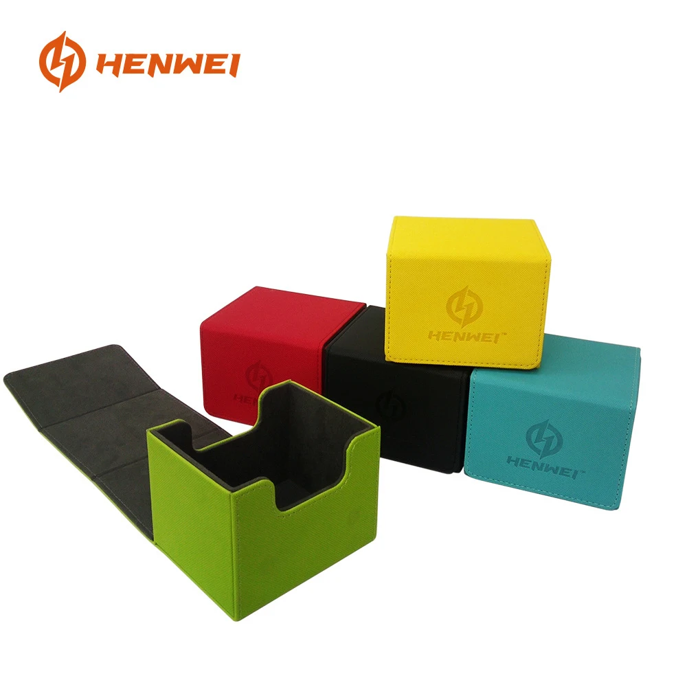 Персонализированная настольная игра из искусственной кожи с откидной крышкой и защитой