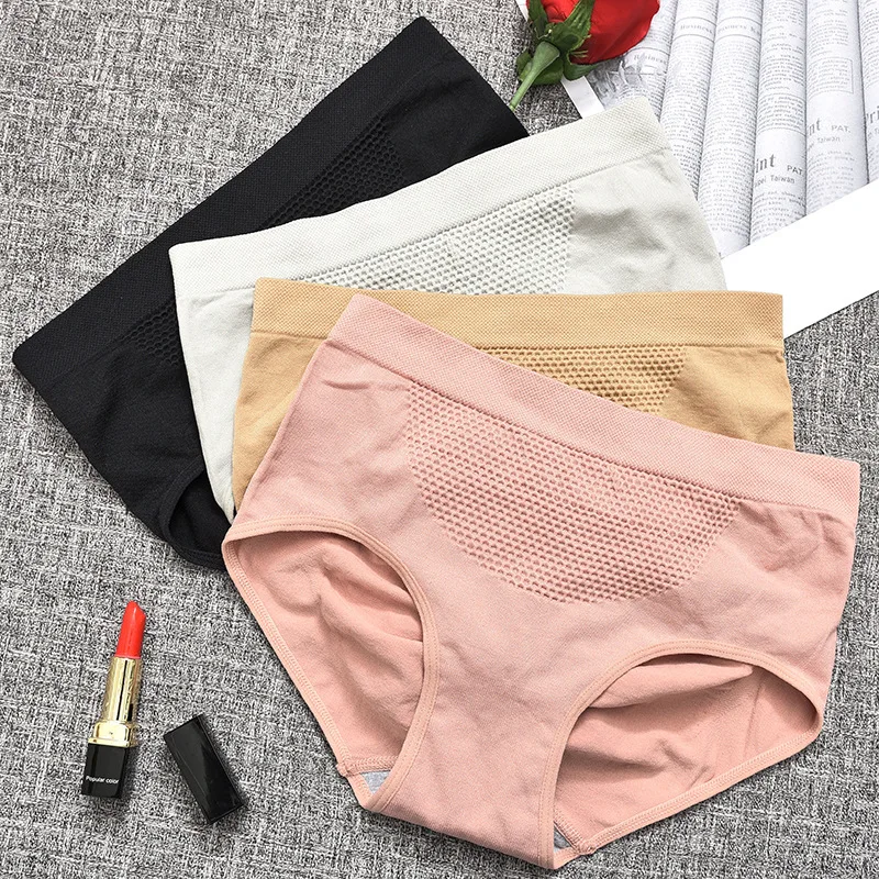 PPB 🌟Ready Stock 🌟Low Waist Panties Seamless 3D Honeycomb Women