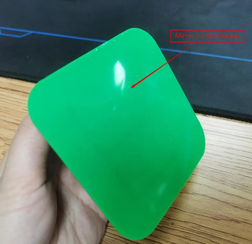 Shatterproof And Anti Fog Design Shave Mirror Bathroom Fogless Shower Shaving Bath Mirror With