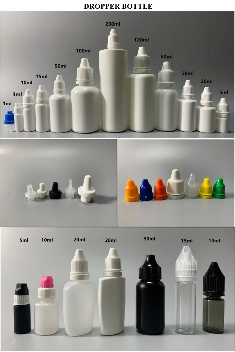 Drip Drop, Depotting Makeup Containers,50PCS 10ml Volume Empty Plastic  Squeezable Bottles Eye Liquid Container Dropper 