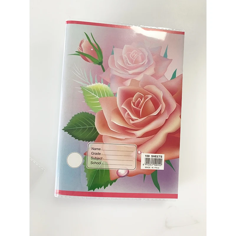 Wholesale Cheap Custom Arabic Line Note Books A5 School Exercise Books With Opp Cover