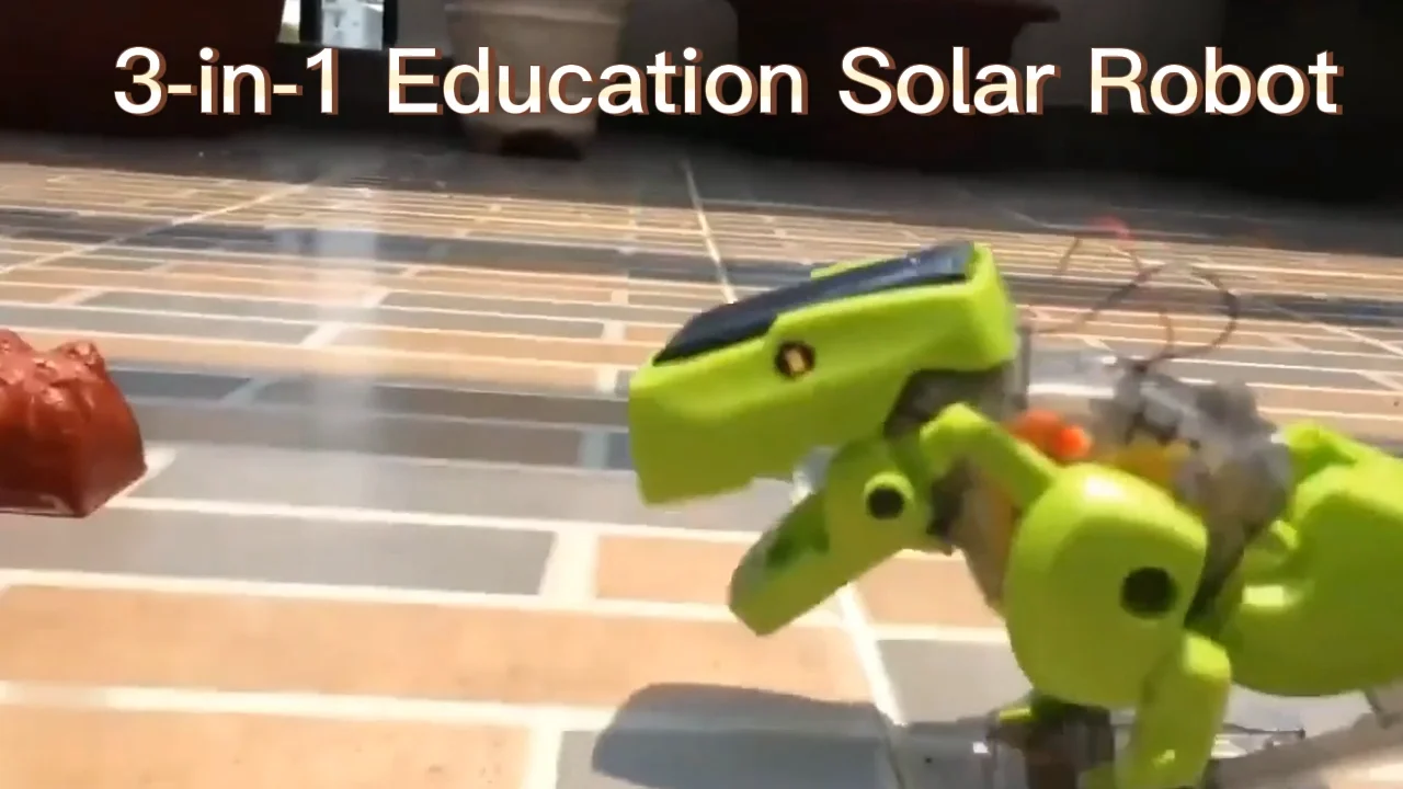 Stem 3 In 1 Education Solar Robot Toys Diy Building Science Experiment Kit Solar Powered For 