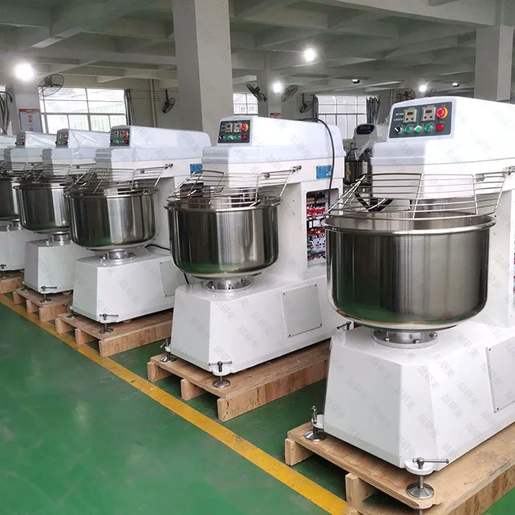 業務用スパイラルミキサー ステンレス製 50kg/15kg容量 高効率小麦粉 