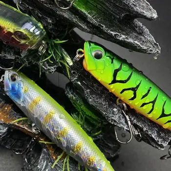 Floating Pencil Lure 85mm 11g, Walking Bait Topwater Dog, Long Cast Hard Bait for Saltwater Freshwater – Popper – view 3