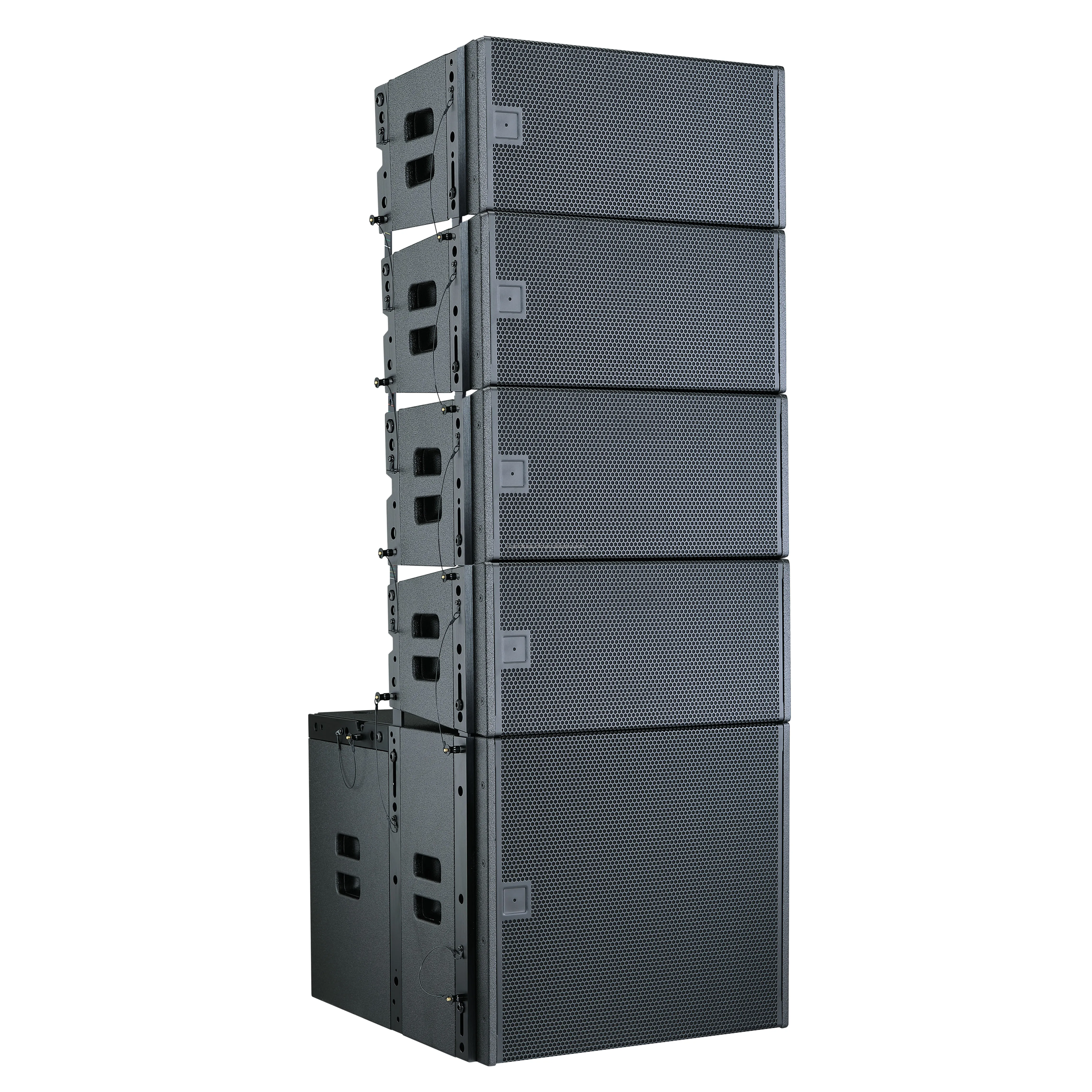 Prosound Neo 2*10\" Line Array DJ Speaker Set 600W Audio Sound Equipment for Parties & Performances