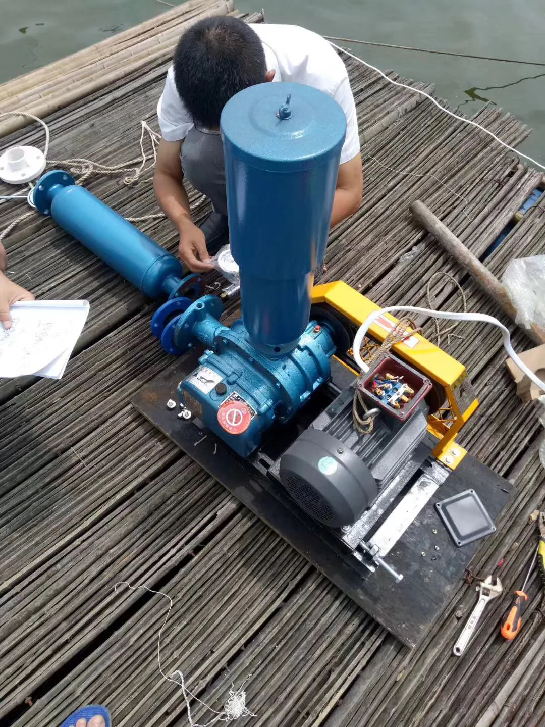 Roots Blower, 1.5KW, Cast - detail 38