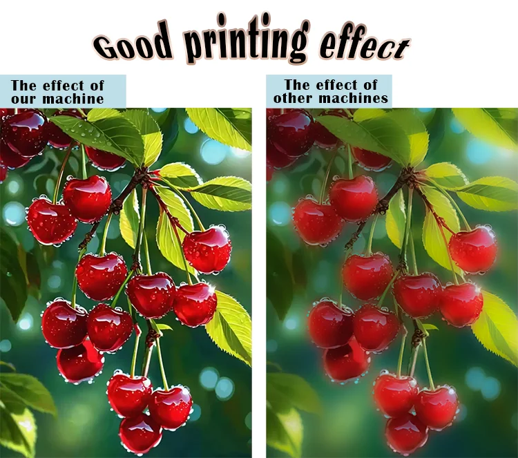 Small Size Desktop Mini Single Digital Pass Printer Cup Fan Printing Coffee Cup Paper Bag Printing for Paper Towels Kraft Paper details