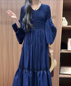 Women's Large-sized Dress in Stock, Wholesale From Manufacturer - Miyake Pleated Dress