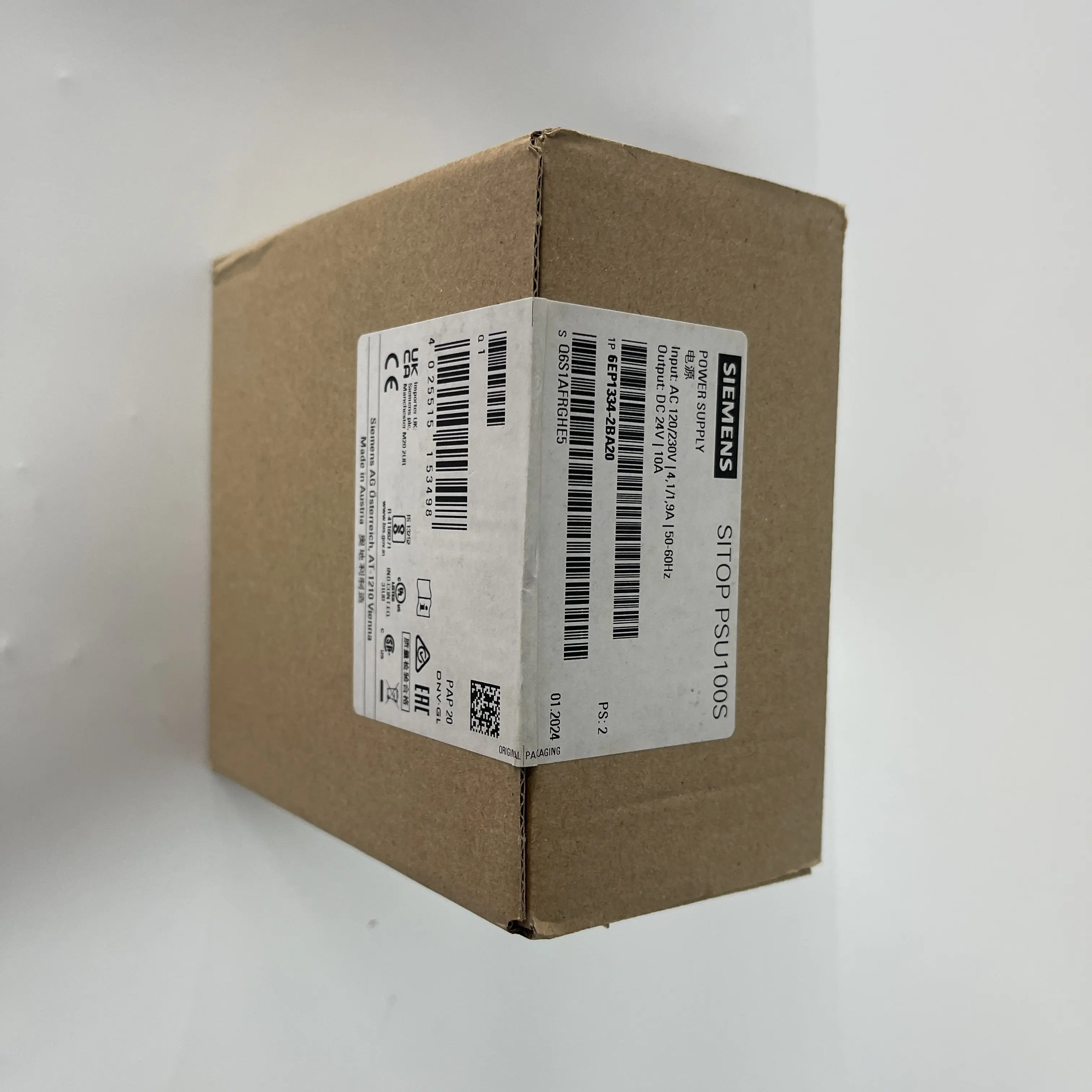 Siemens SITOP Power Supply 6EP1334-2BA20 Siemens SITOP Power Supply 6EP1334-2BA20