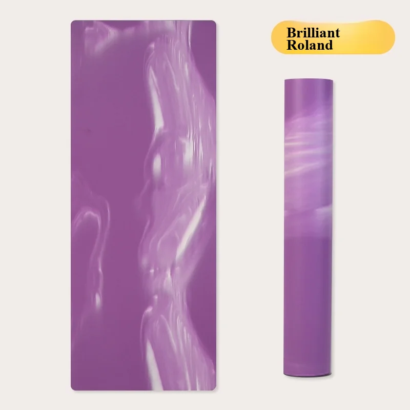Rubber Natural Rubber Yoga Mat for Yoga and Pilates Floor Exercise