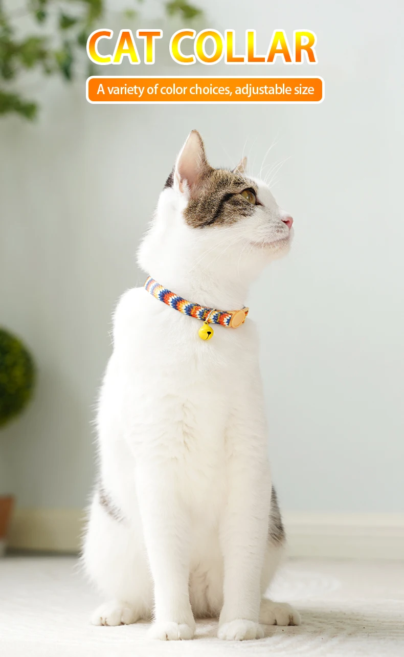 Break Away Collar For Cats Cat Collar Breakaway 2 Pcs Cat Collars Breakaway With Bell And Bowtie Adjustable Small Puppy Safety Collar Solid Color Plaid Pet Collar For Cats Kittens Cute Kitten
