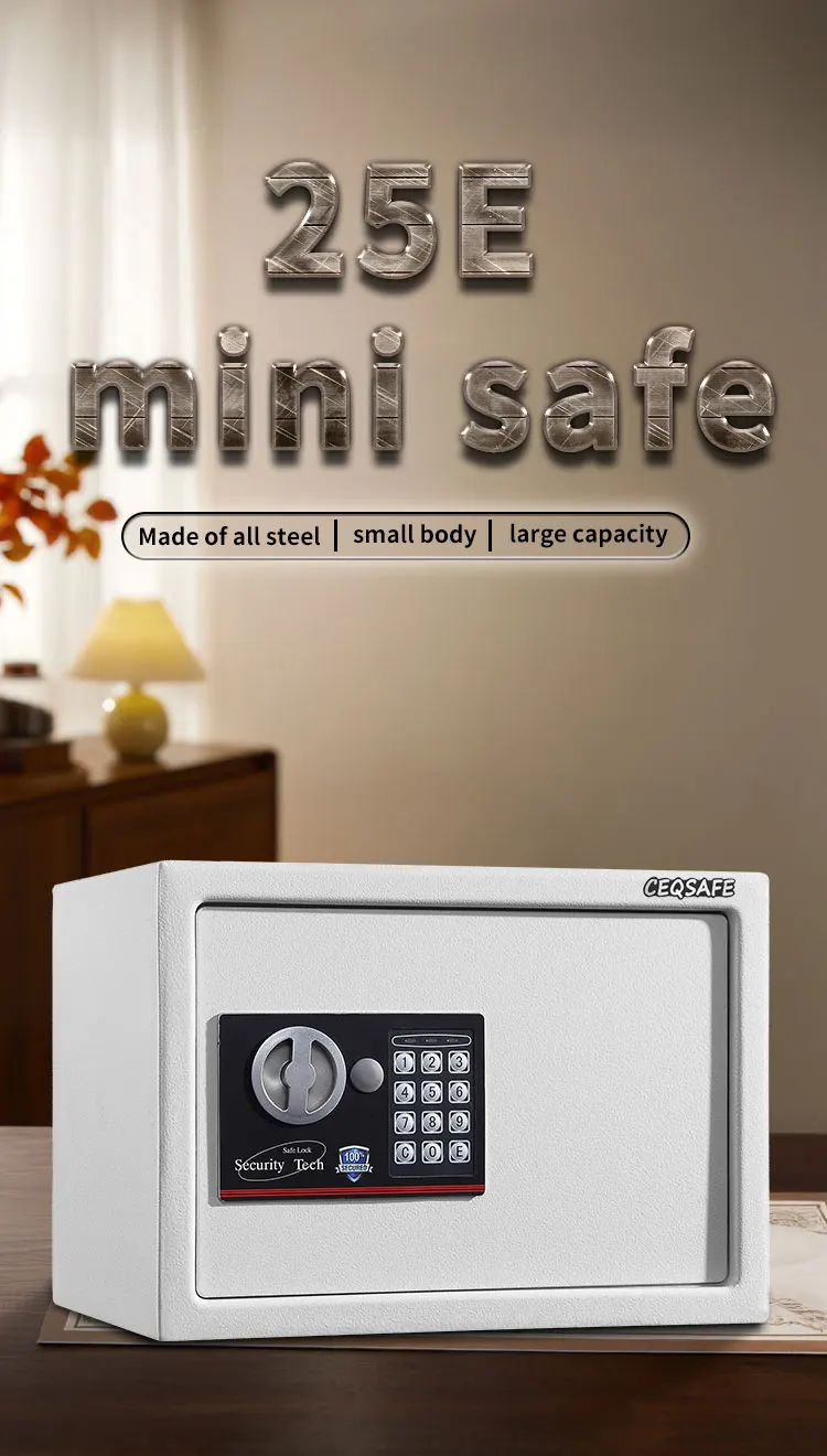 CEQSAFE China Security Digital Cheap Password Electronic Mini Home Safe Box details