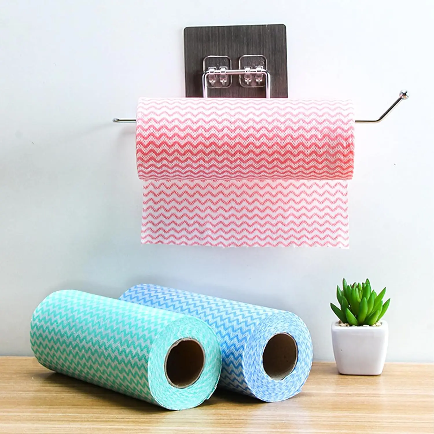 Non-Woven Fabric Roll Dish Wash Cloths Cleaning Wipes Disposable Dish  Towels Cleaning Cloths for Kitchen Bathroom